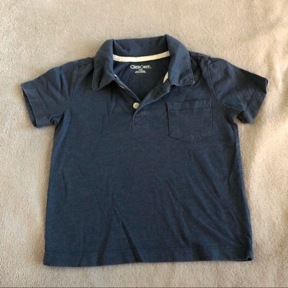 Cherokee Toddler Boys short sleeve polo Shirt